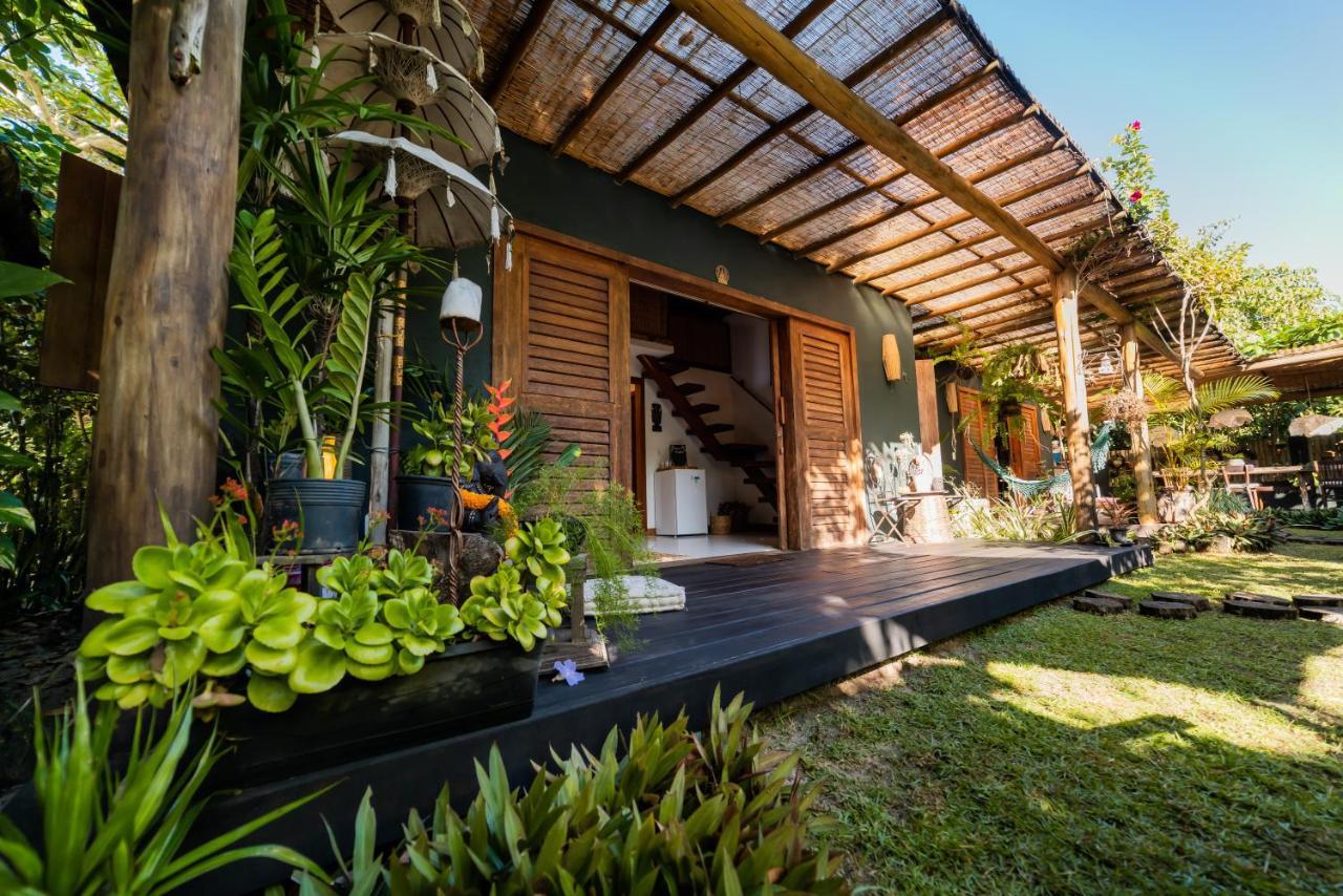Bangalôs Meu Jardim Caraíva Bagian luar foto
